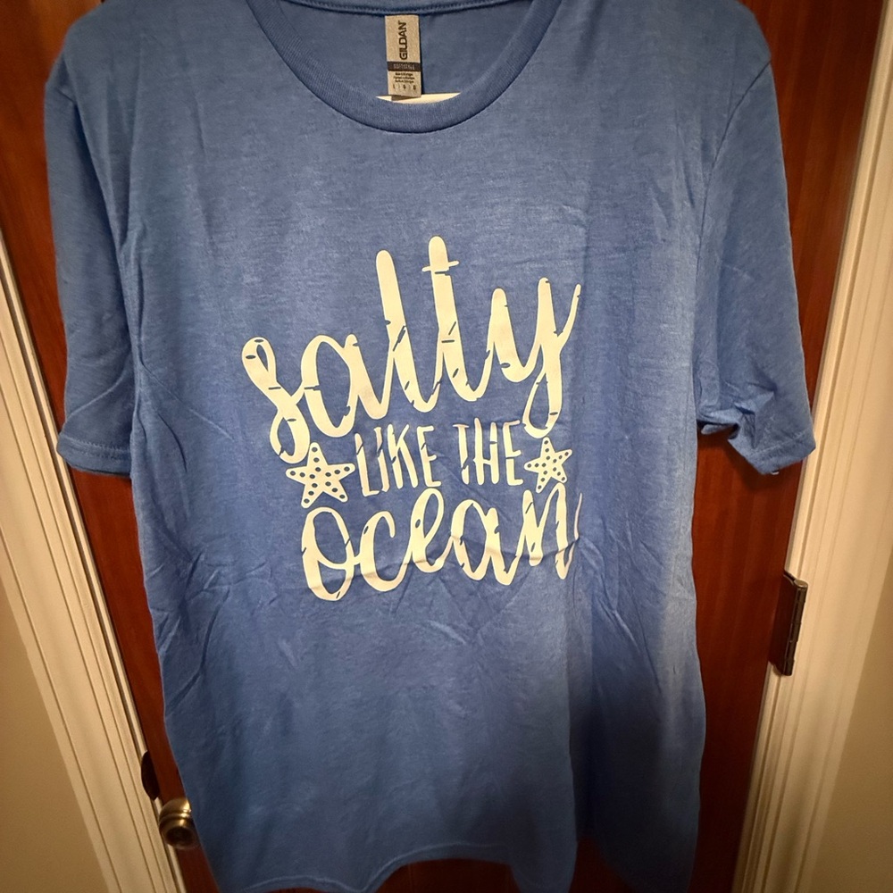 Blue Graphic T-Shirt